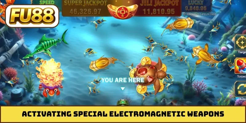 Activating special electromagnetic weapons