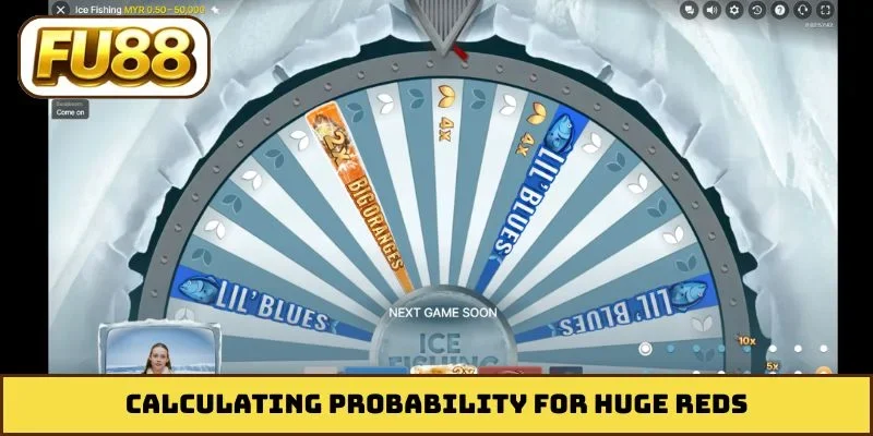 Calculating probability for Huge Reds