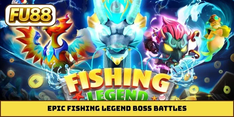 Epic Fishing Legend boss battles