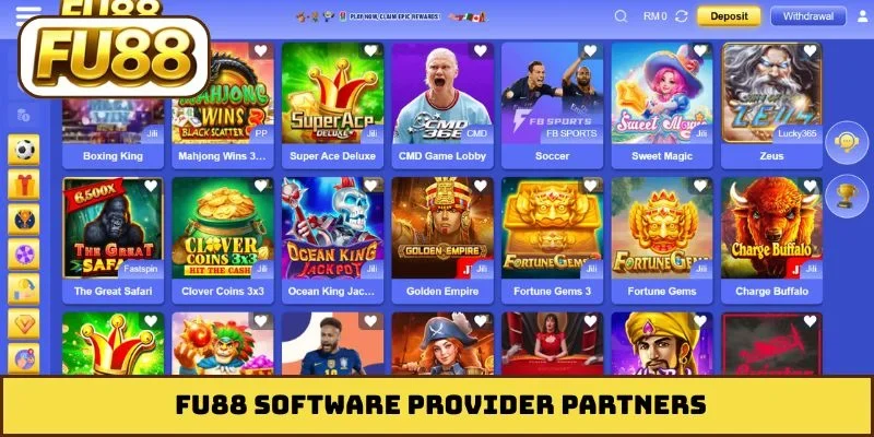FU88 software provider partners