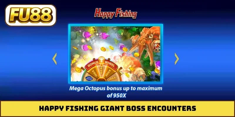 Happy Fishing giant boss encounters