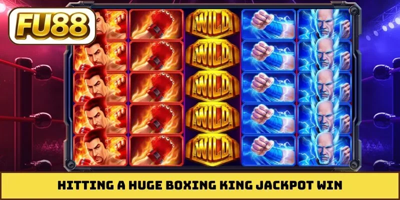 Hitting a huge Boxing King jackpot win