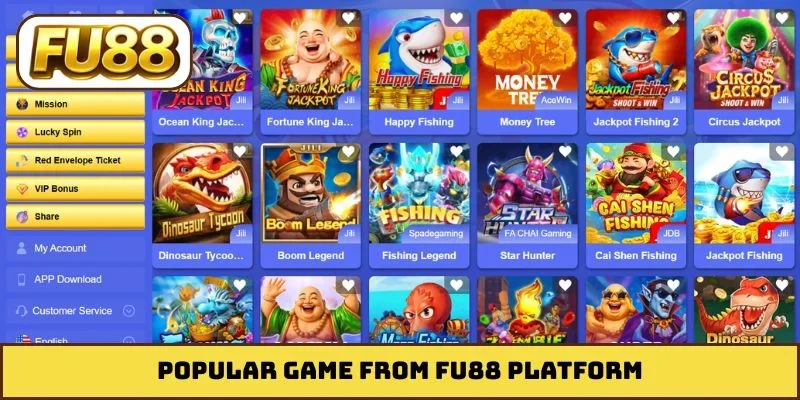 Popular game from FU88 platform