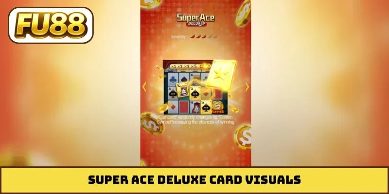 Super Ace Deluxe card visuals