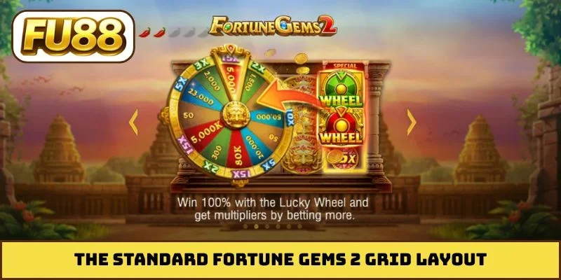 The standard Fortune Gems 2 grid layout